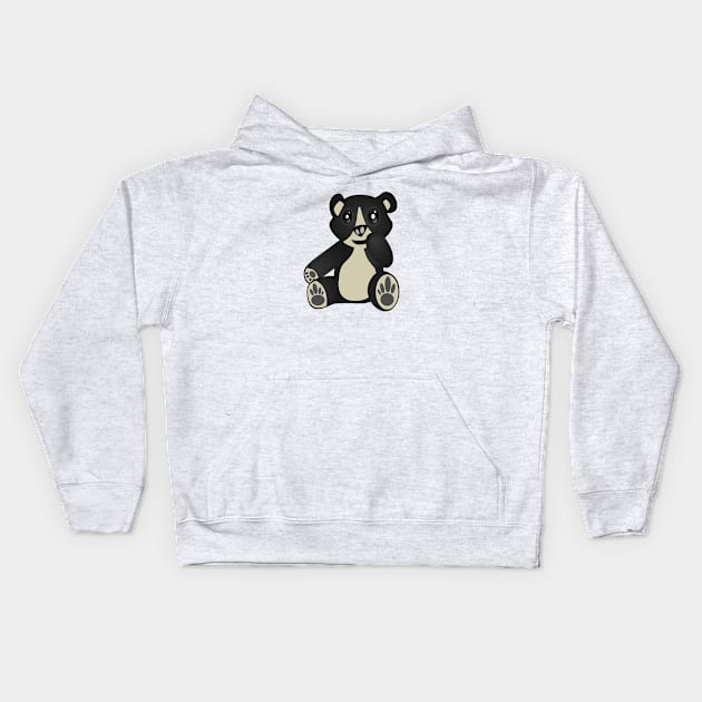 Tedy bear Kids Hoodie by scdesigns